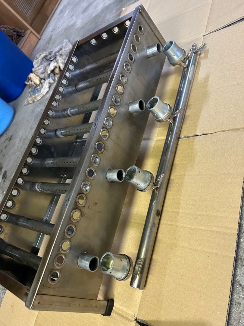 たこ焼き器用 15穴4枚掛け ガスバーナー付きLPガス 値段交渉