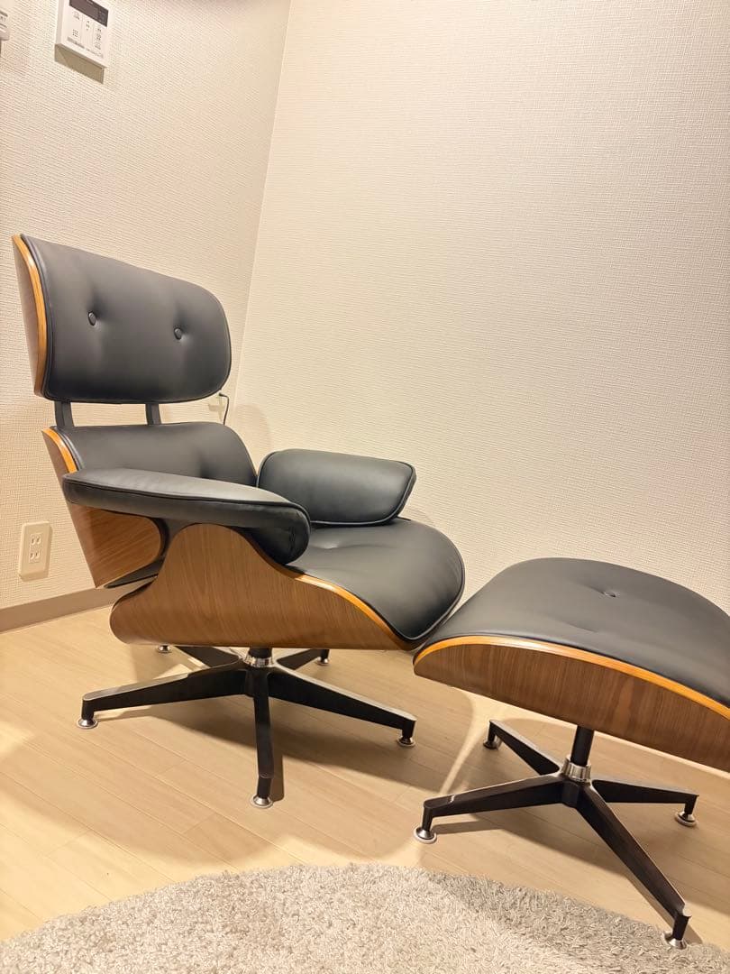 さか様専用 ①DORIS 1人掛け イームズチェア オットマン付き - 1人掛け