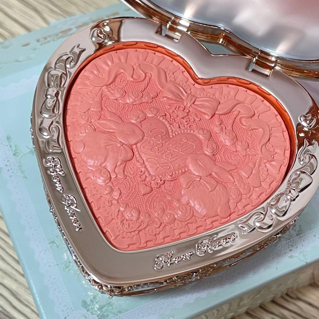 フラワーノーズバニーガーデンテイルズルミナスシフォンチーク05