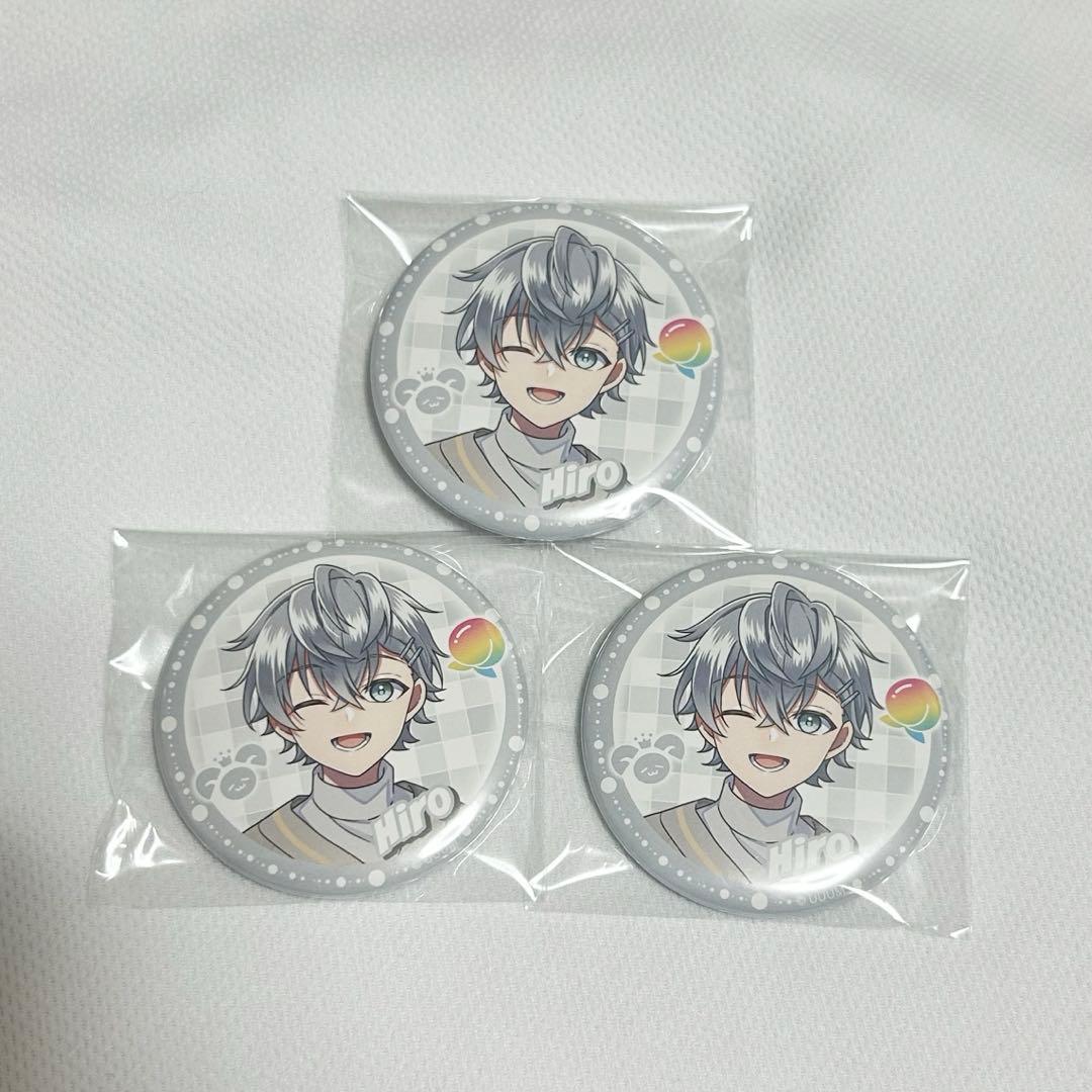 からぴち ヒロ 缶バッジ ウィンターフェア - メルカリ