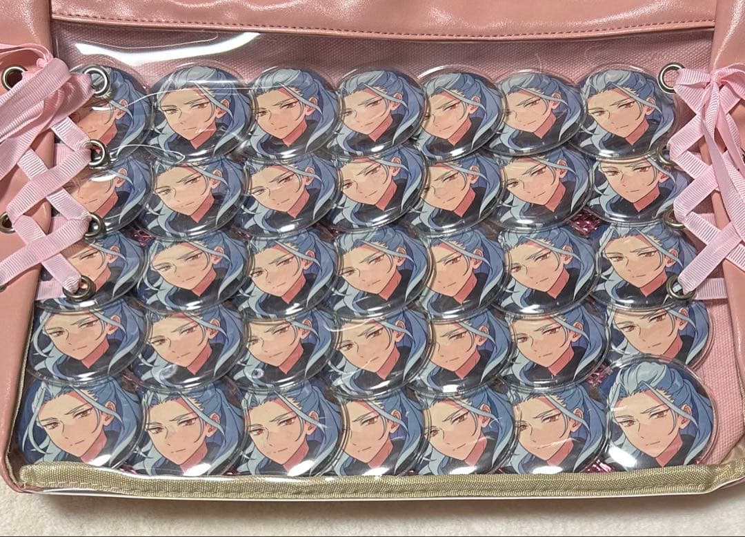 ☆再値下げ☆中古美品☆ あんスタ 乱凪砂 痛バッグ 缶バッジ A4痛バ