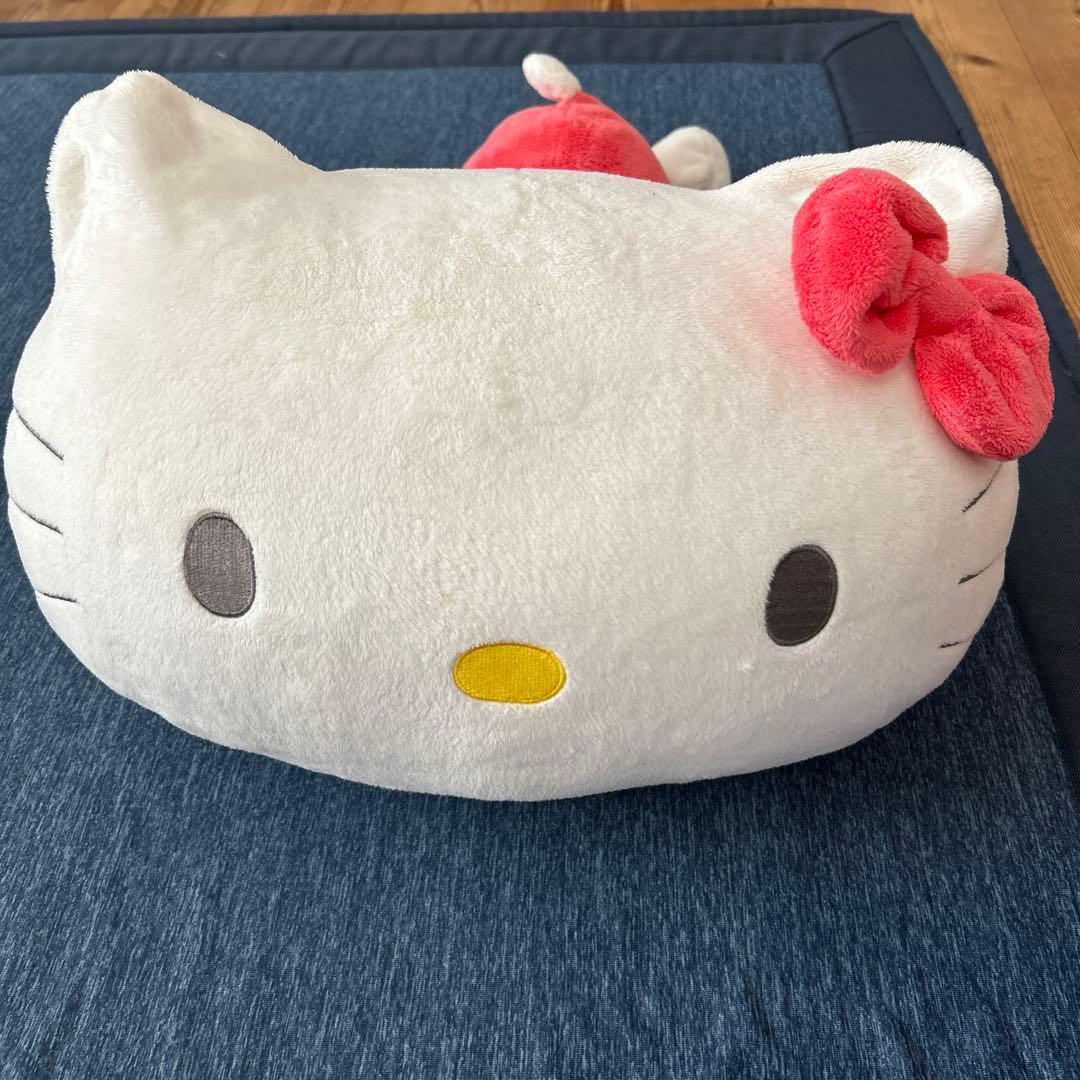 激レア 平成レトロ 顔デカ キティちゃん サンリオ ぬいぐるみ - メルカリ