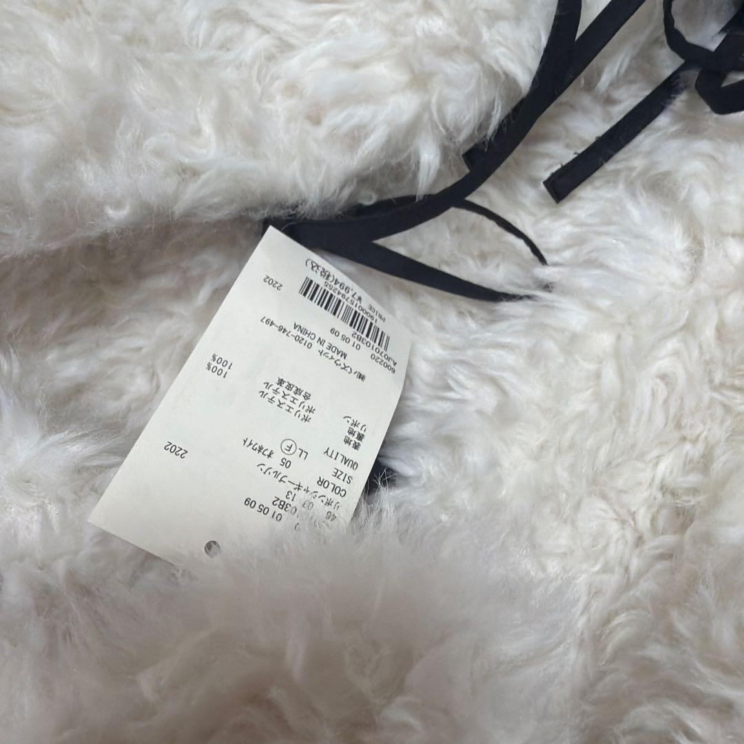 ⭐︎新品⭐︎【apres jour】リボンシャギーブルゾン ショート丈