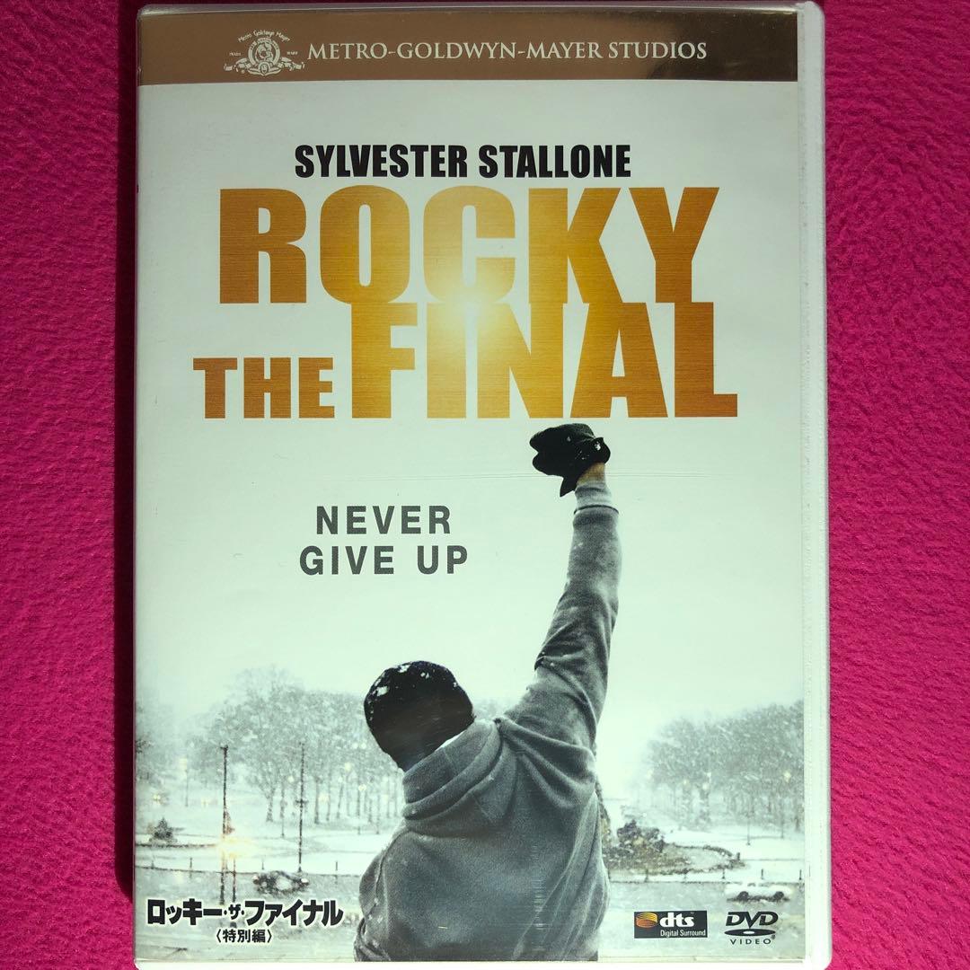 ロッキー・ザ・ファイナル 特別編 DVD☆新品ケースに交換・ディスクの