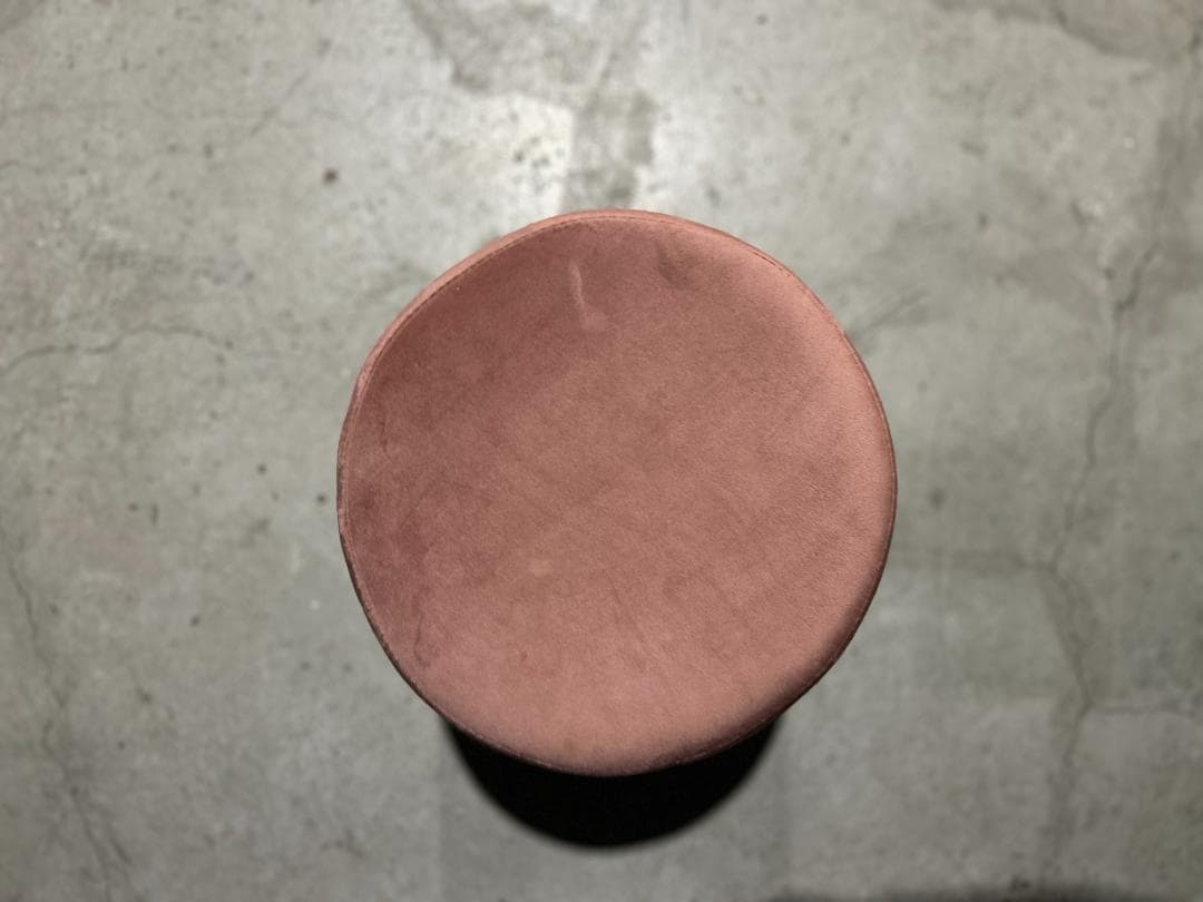 廃番レア】KARE / カレ｜チェリー モーブ ブラス｜オットマン