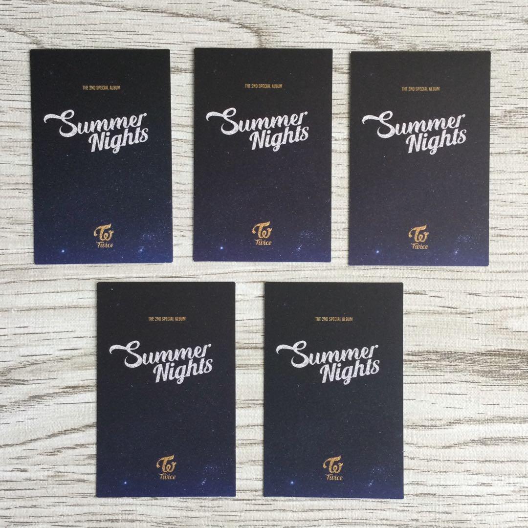 twice ジョンヨン summer nights サマナイ トレカ コンプ - メルカリ