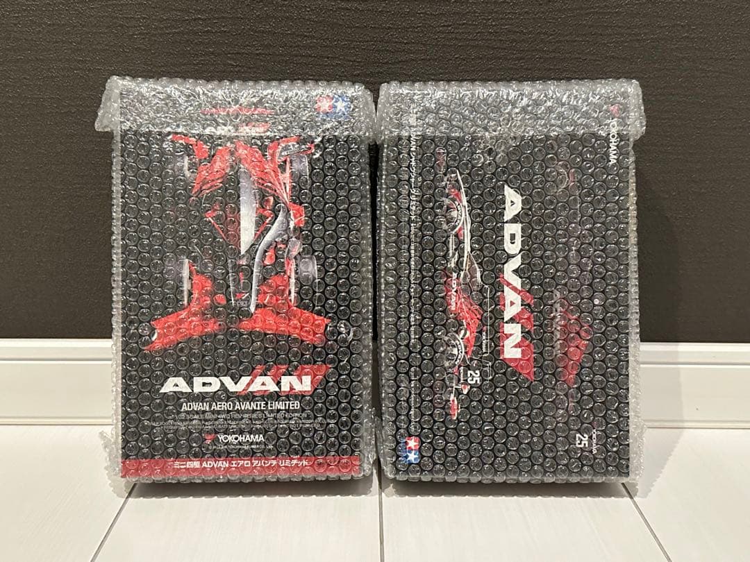 ミニ四駆 ADVAN シャドウシャーク エアロアバンテ リミテッド 2種
