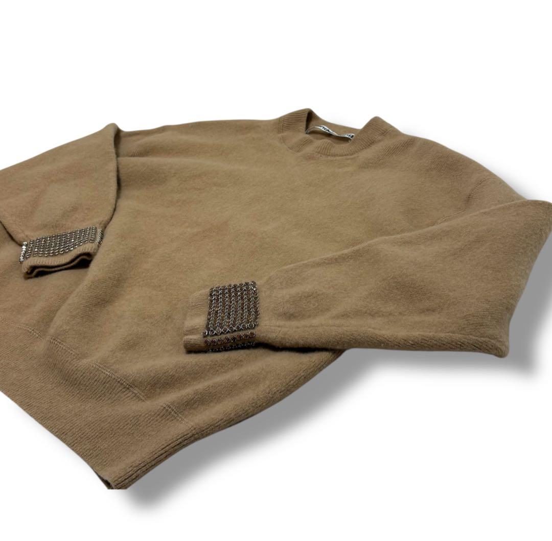 Alexander Wang ビジュー ニット スウェット キャメル Alexander Wang