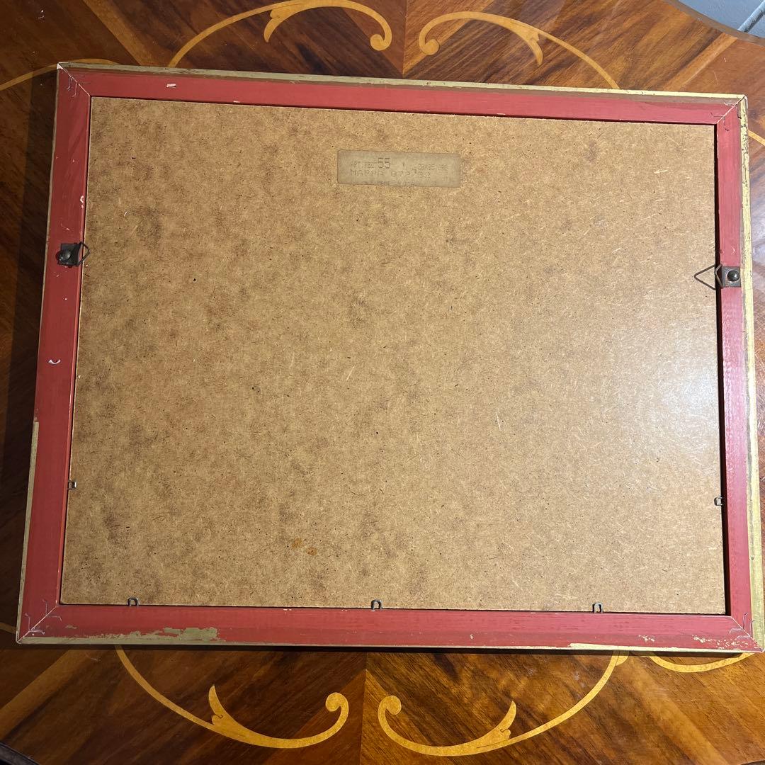 イタリア製 古地図 オールドマップ ガラス 額絵 アンティーク - メルカリ