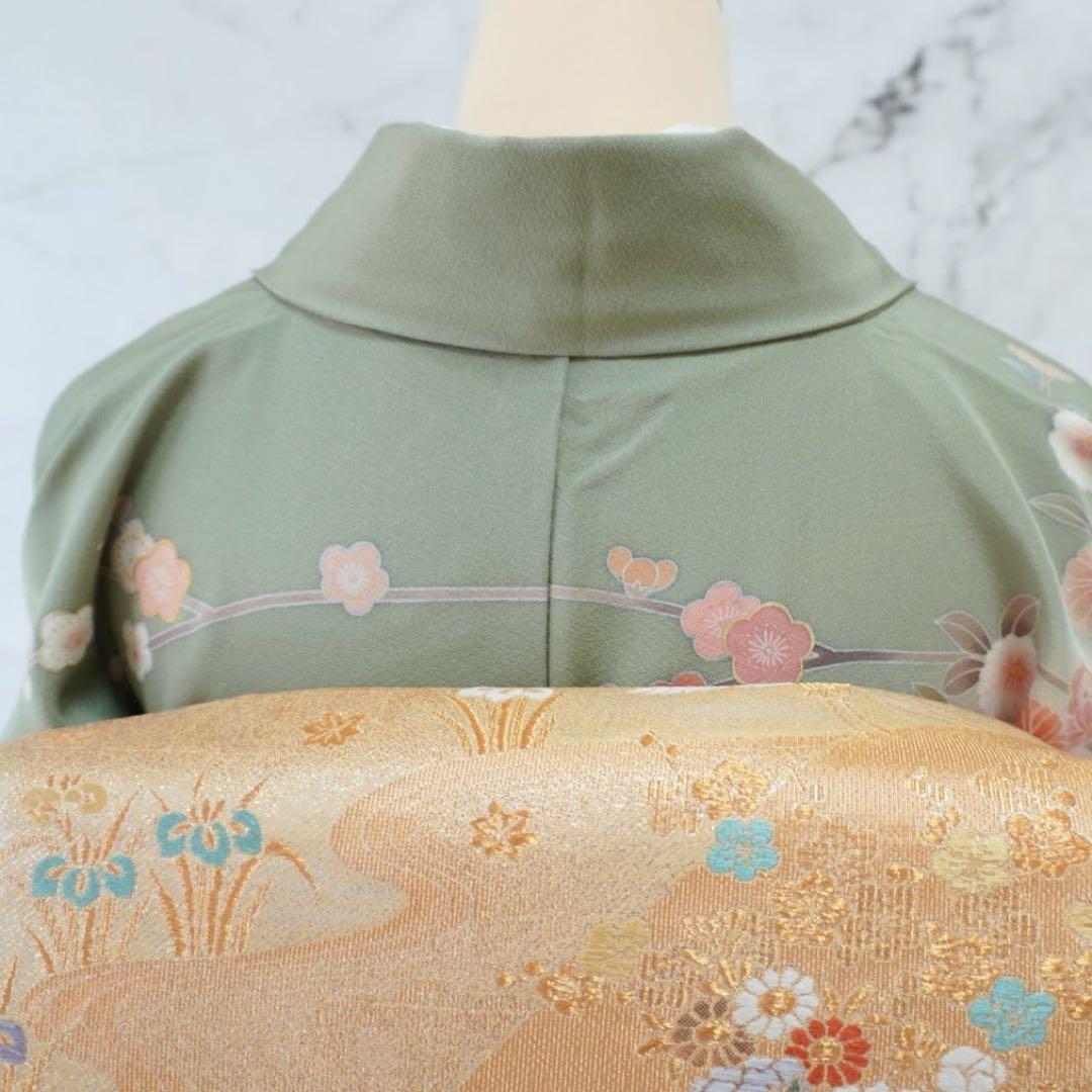 訪問着 フルセットa506卒業式 入学式 お宮参り 七五三 結婚式 落款