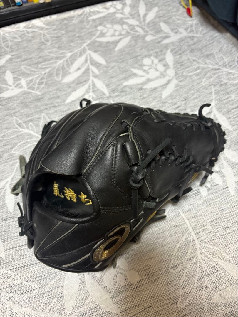 アシックス　ゴールドステージ　軟式グローブ 右投げ用 黒 野球 アシックス 軟式グローブ ゴールドステージ オーダーグラブ ARPSO