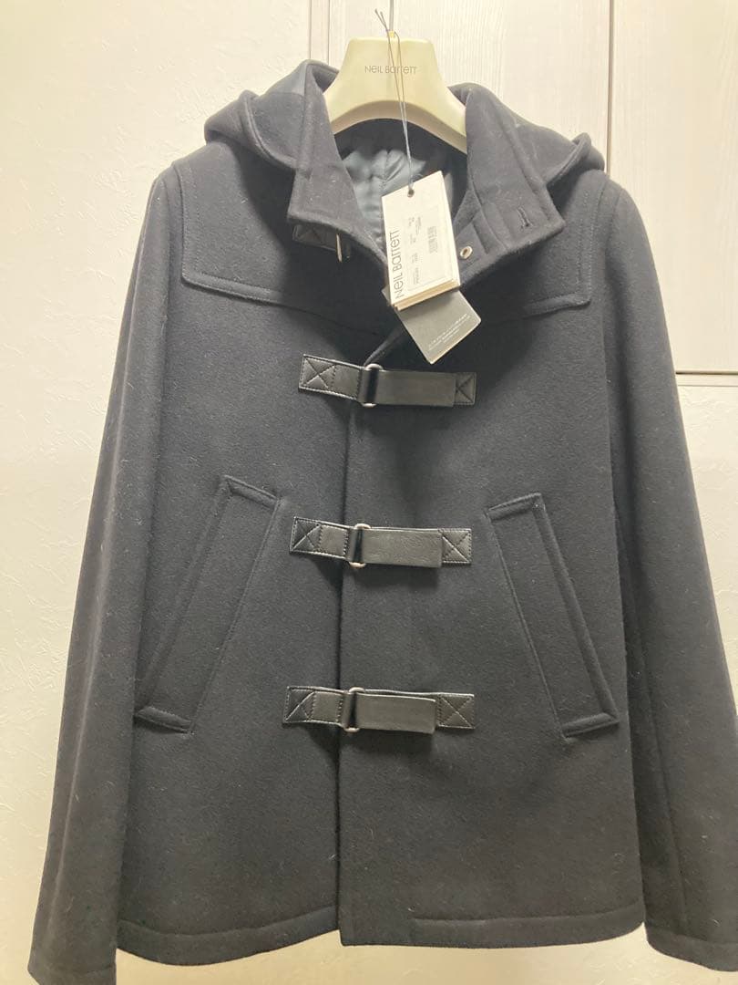 NEIL BARRETT ダッフルコート ニールバレット 黒 44 neil barrett ニールバレット コート 黒 サイズ46 - メルカリ