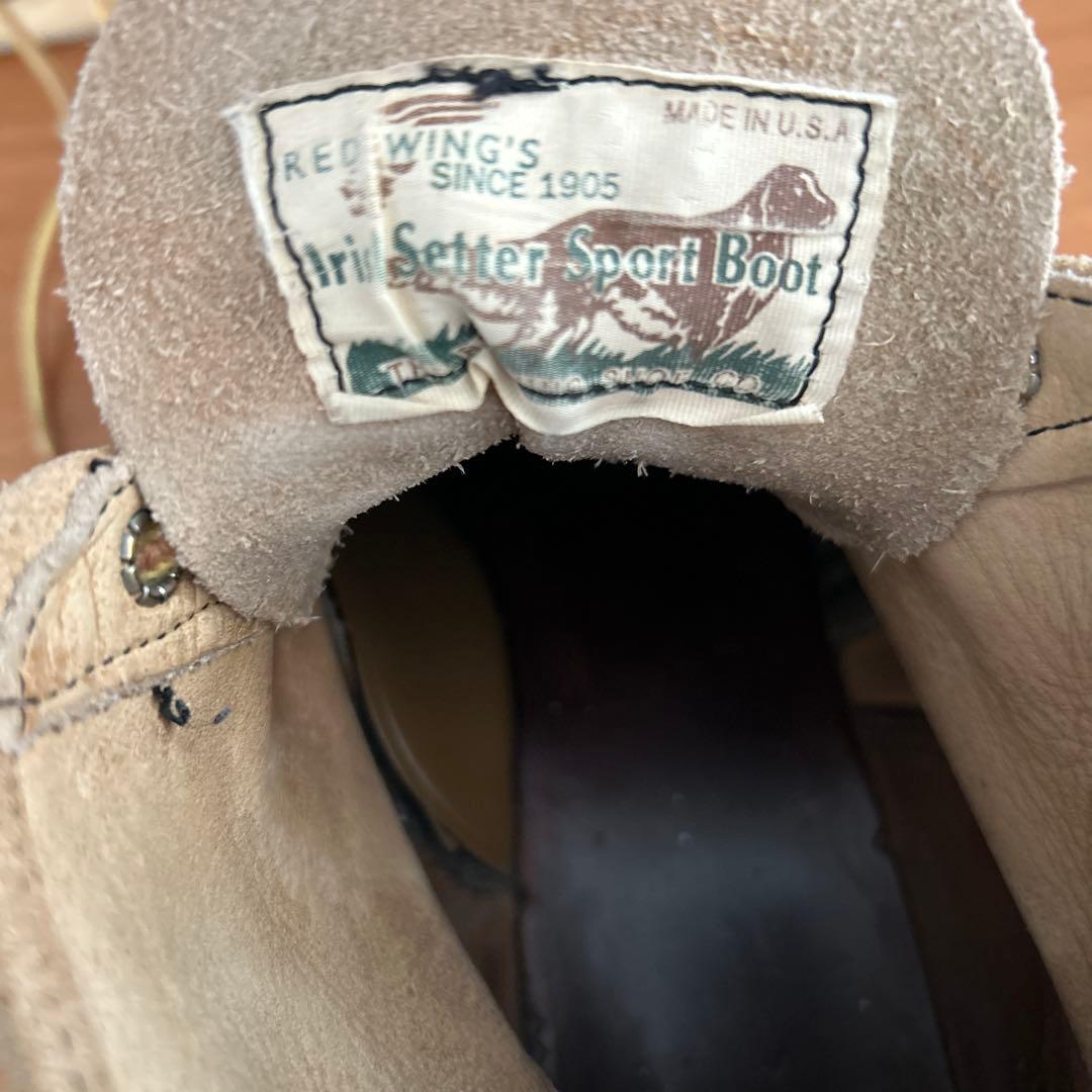 90's Redwing レッドウィング 8167ブーツ 犬四角タグ 送料込 - メルカリ