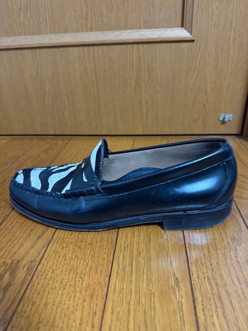 靴 G.H.bass larson zebra US10