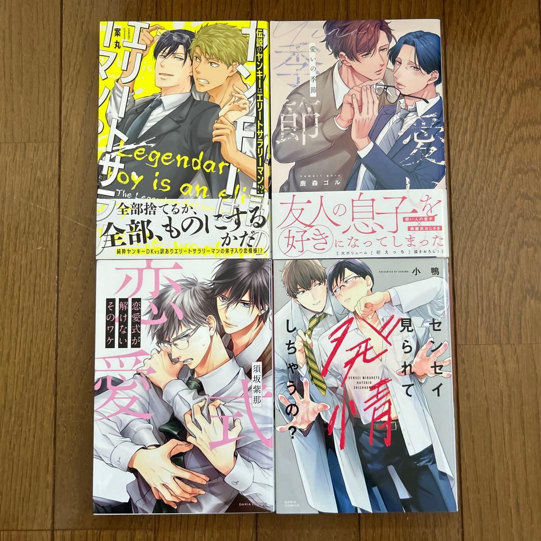 BLコミック 4冊セット 伝説のヤンキーはエリートサラリーマン!? - メルカリ