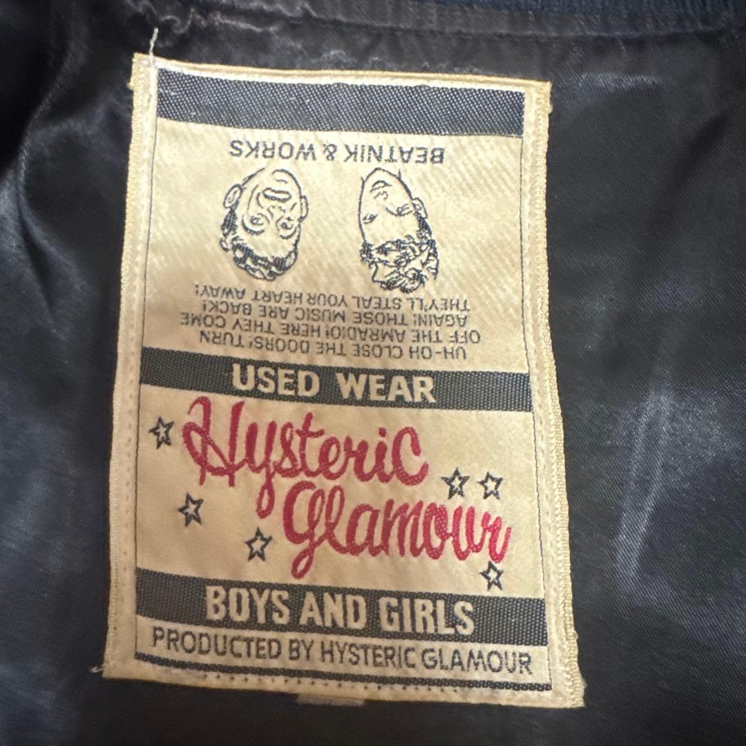 HYSTERIC GLAMOUR スタジャン レア物 初期 80年代 ヒスオバ