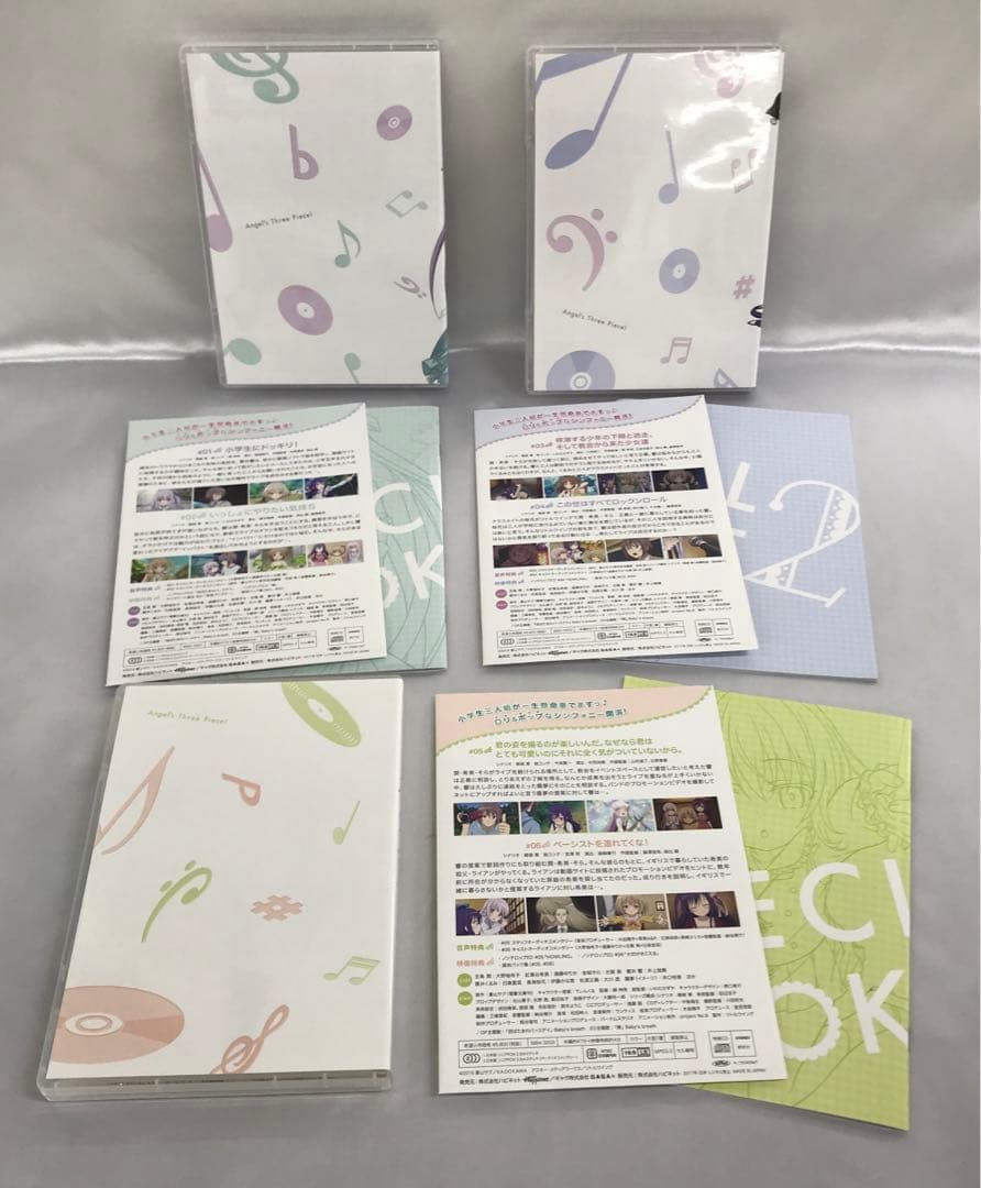 天使の3P! 初回生産限定版 6巻セット　とらのあな全巻収納BOX付き　DVD