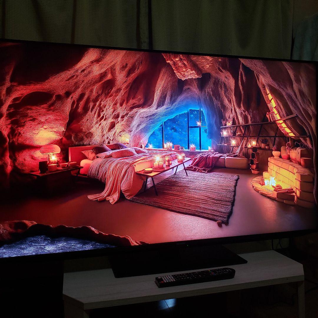 SHARP 4K液晶テレビ4T-C50GN2/2025年製[未使用に近いSOLO - メルカリ