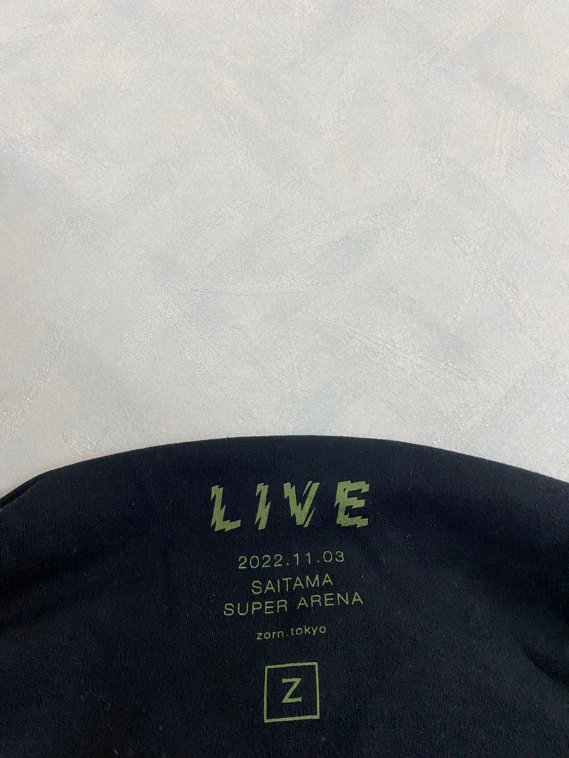 ZORN LIVE 2022.11.03 VIP席特典 パーカー サイズM - メルカリ