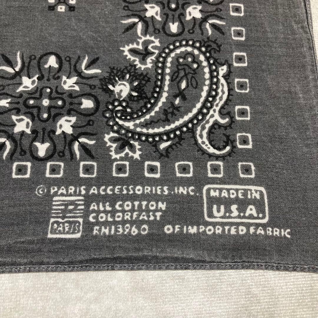 ジェイアダムス バンダナ パリスアクセサリーズ 70s ドックタウン