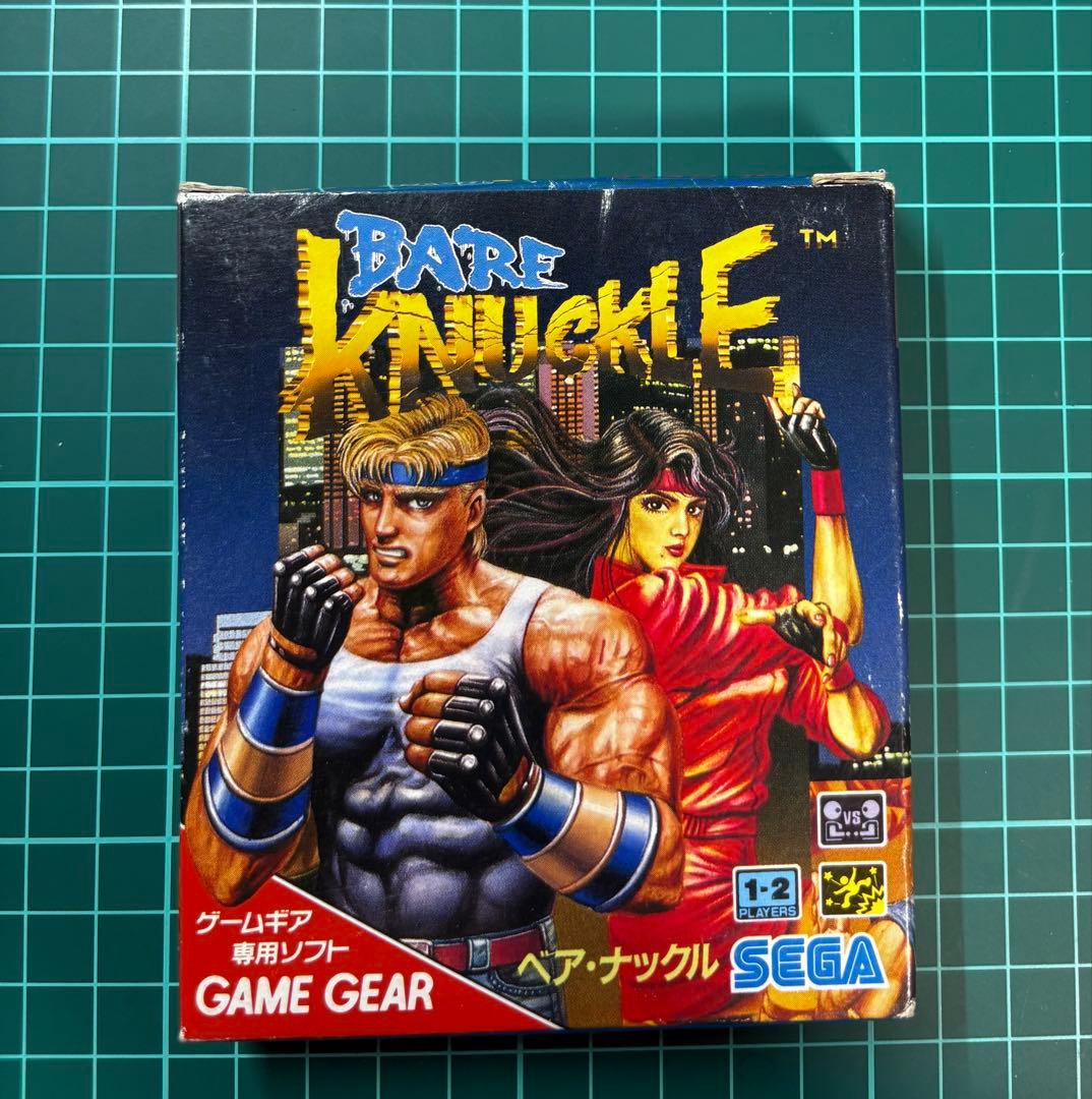 セガ ゲームギア ベアナックル 箱、説明書付き - メルカリ