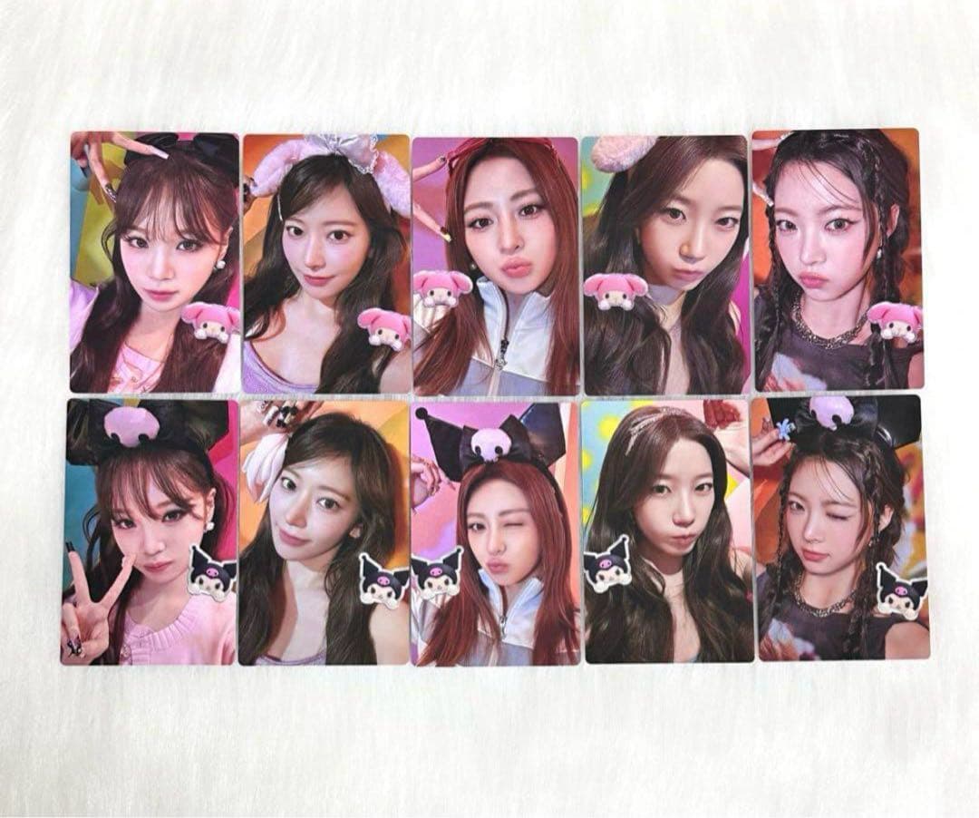 ルセラフィム DIFFERENT メロクロ盤 トレカ コンプ セット ルセラフィム DIFFERENT ソロジャケット盤 トレカ コンプ セット