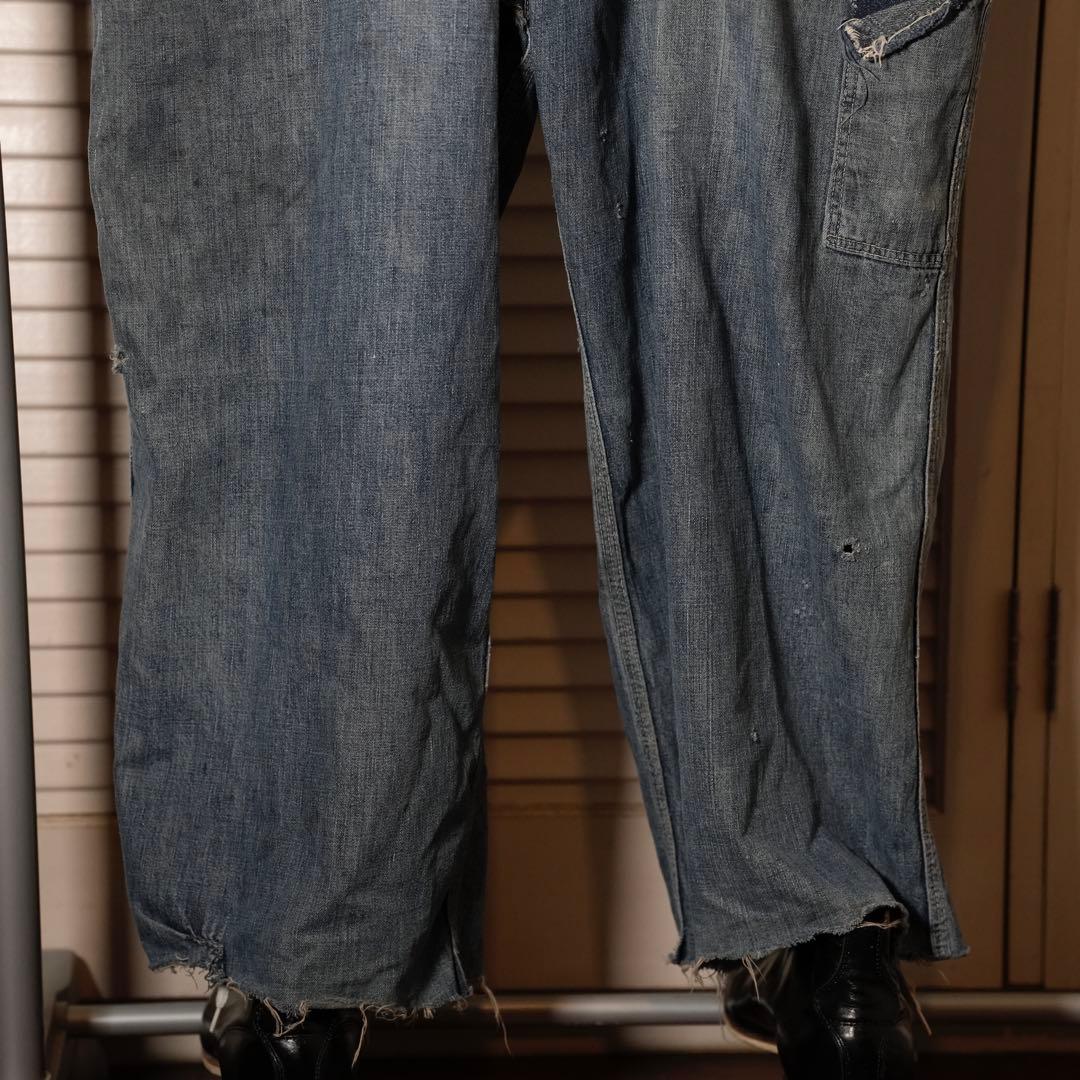 Special】【40's】 デニム オーバーオール BLUE BELL 【Special