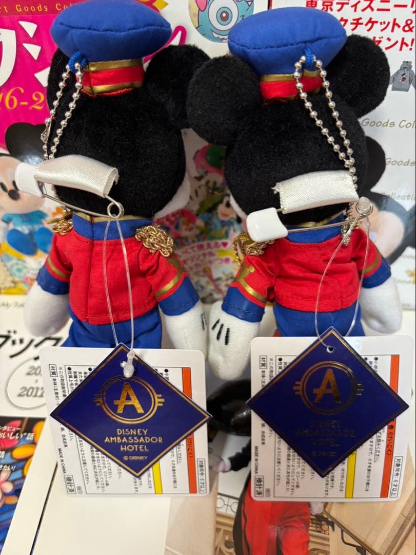 超希少新品 アンバサダーホテル ミッキーマウス ミニーマウス