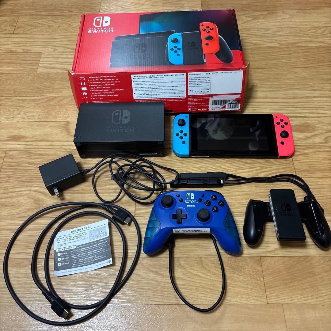 【ホリパッド付属】Nintendo Switch ネオンブルー、レッド ホリパッド for Nintendo Switch」レッド/ブルーが10月より各発売