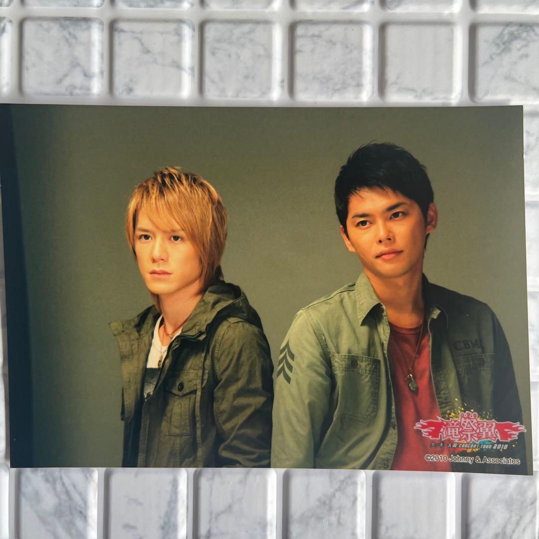 タッキー&翼 滝沢秀明 今井翼 コンサートグッズ 公式生写真8枚