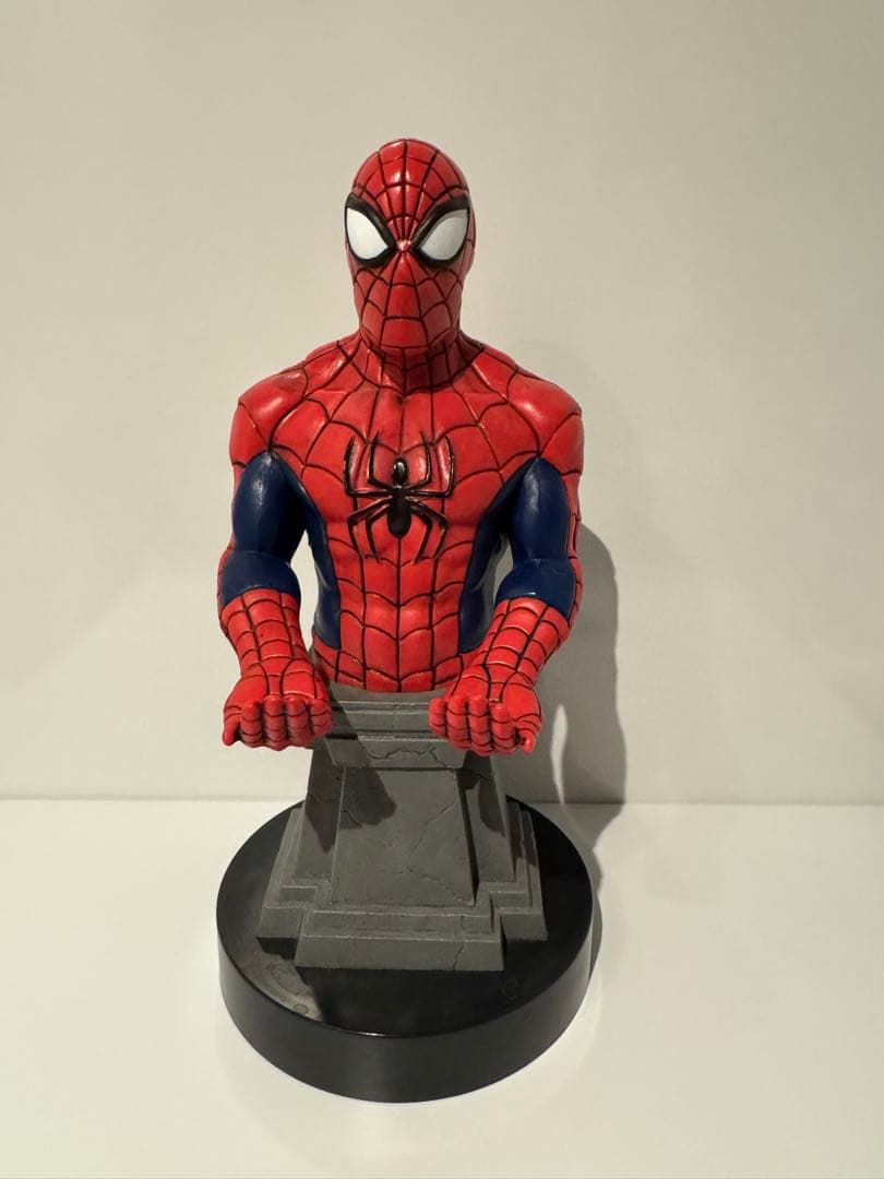 スパイダーマン スタンドフィギュア 高さ約21cm - メルカリ