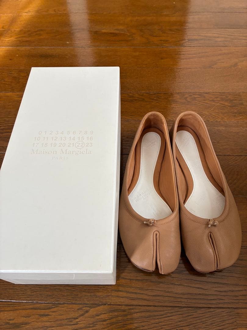 Maison Margiela ベージュ バレエシューズ Maison Margiela/メゾン マルジェラ BALLET SHOE バレエシューズ