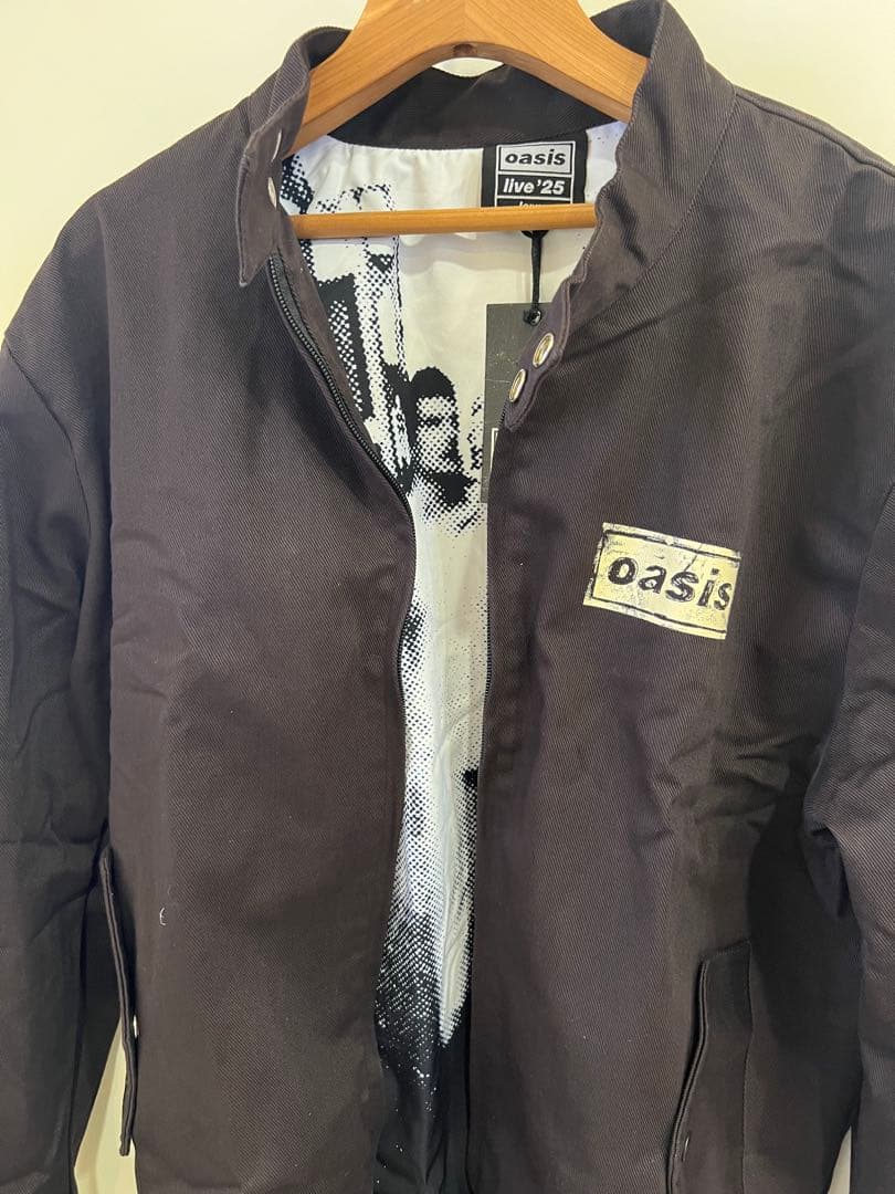 Live '25 Logo Harrington Jacket Black レア - メルカリ