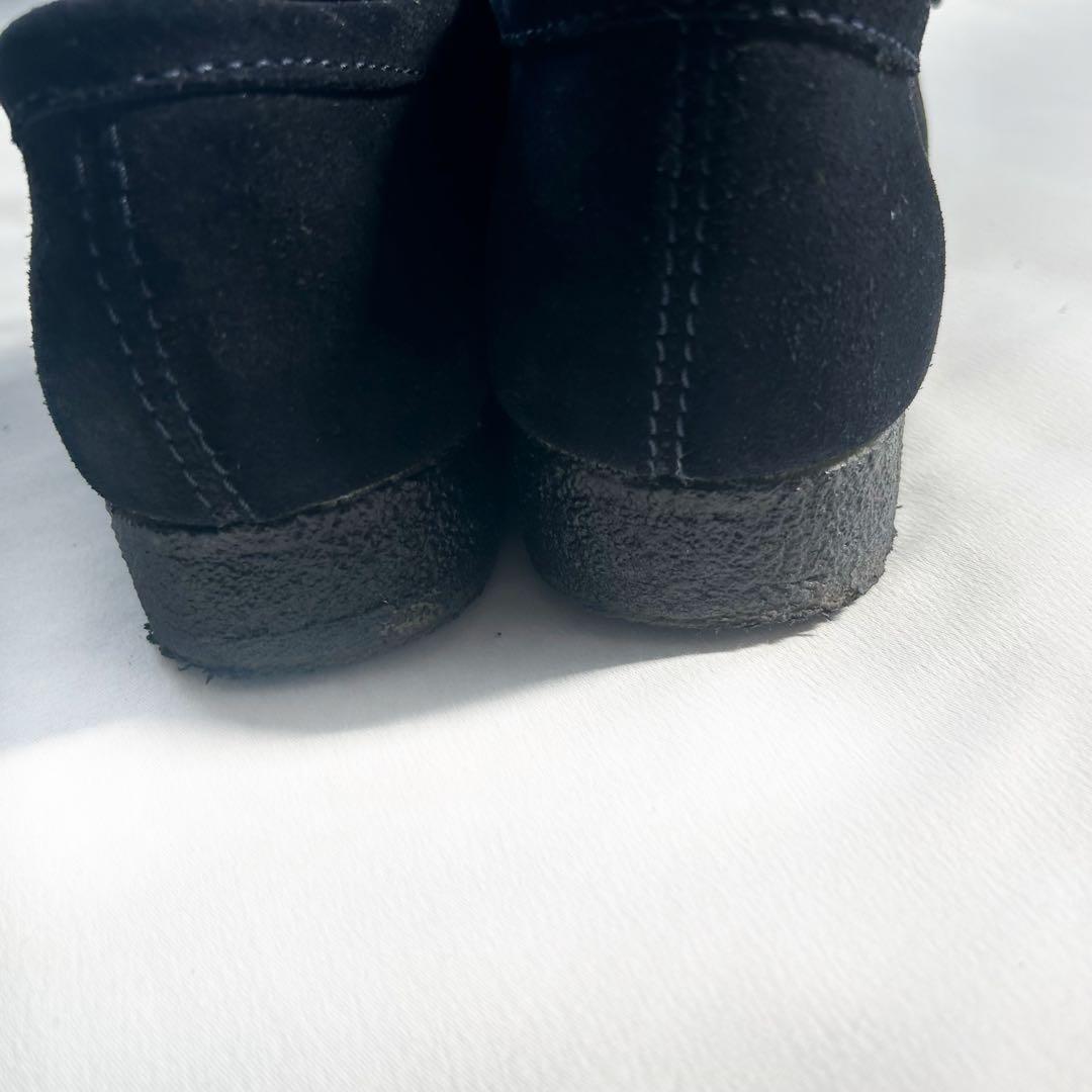 希少・美品】ビューティー＆ユース 別注CLARKSWALLABEE NAVY