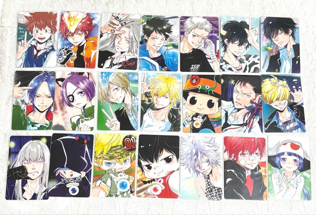 天野明展 REBORN 自撮り風カード 21種セット コンプ コンプリート 天野明展 家庭教師ヒットマンREBORN! 購入特典 自撮り風カード の通販