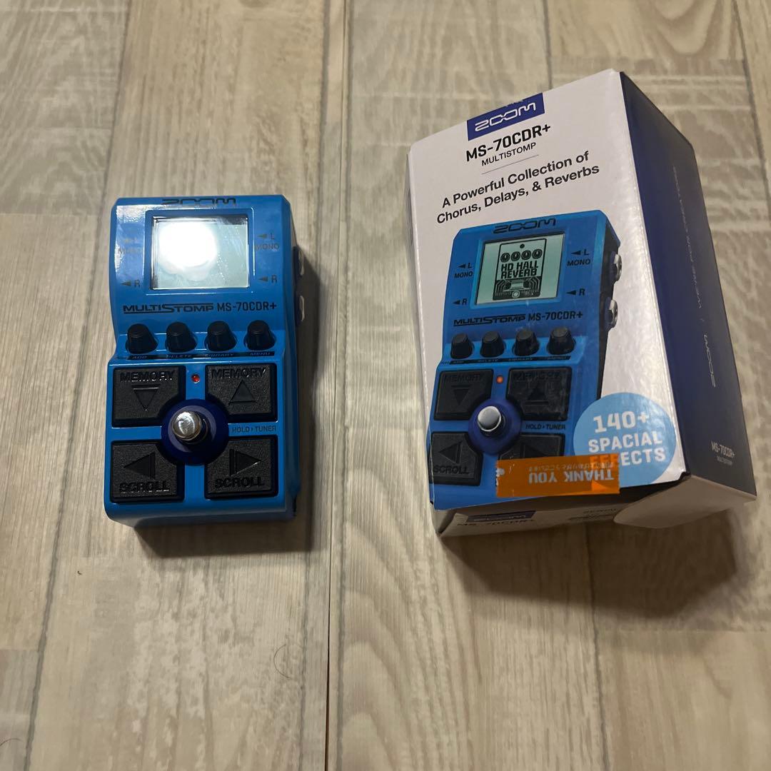 【美品】ZOOM MS-70CDR+ ギターエフェクター ZOOM ( ズーム ) MS-70CDR+ 送料無料 | サウンドハウス
