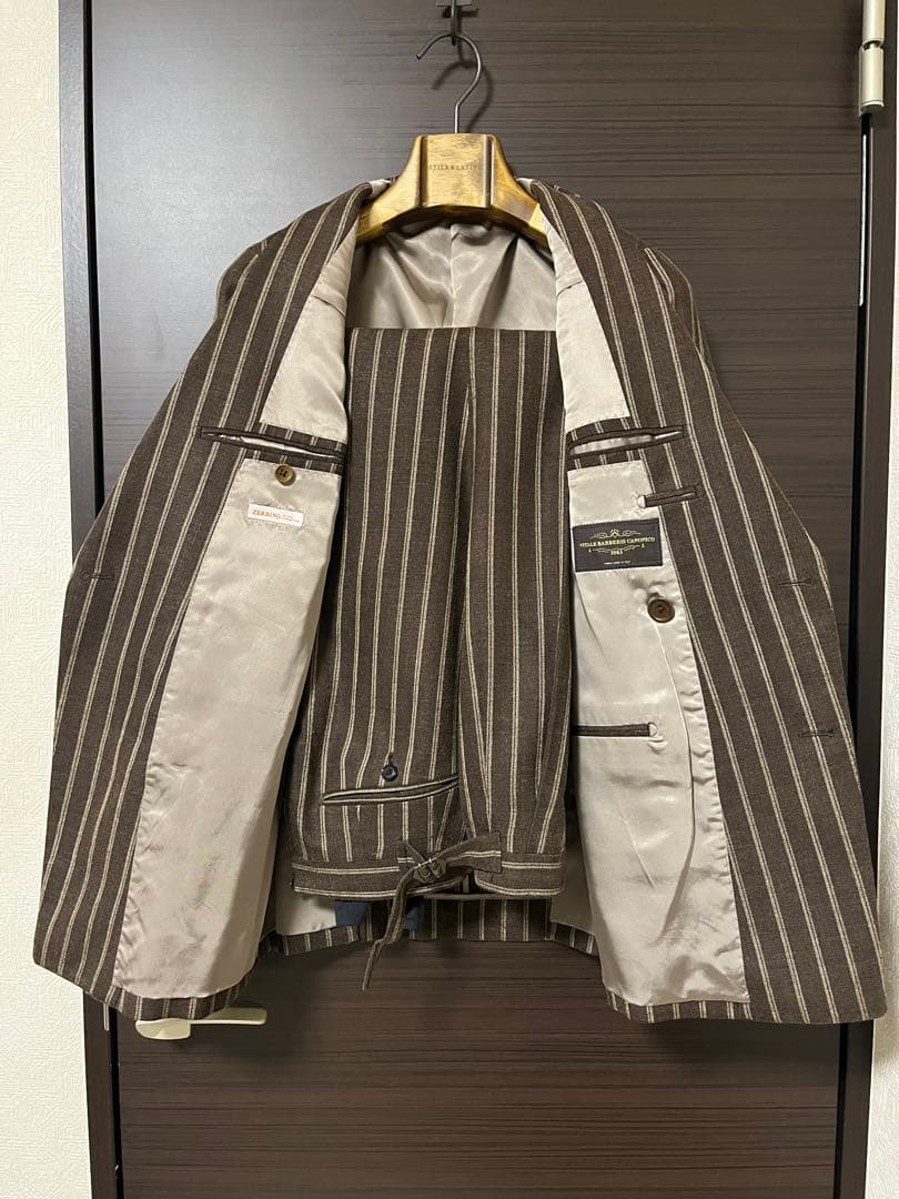 ZERBINO ゼルビーノ セットアップ ダブル スーツ ラグジュアリーライン