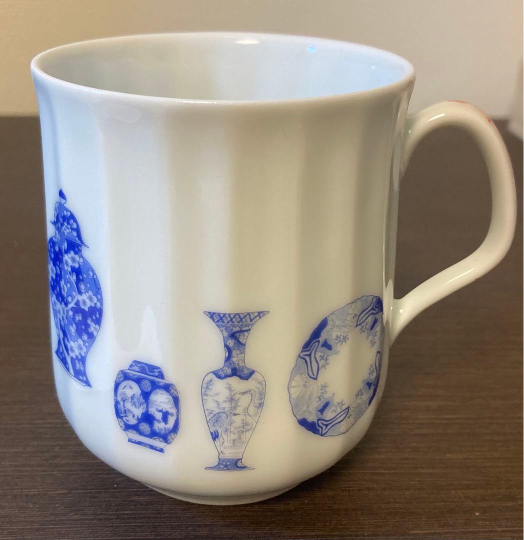 深川製磁 ブルーチャイナ マグカップ - メルカリ