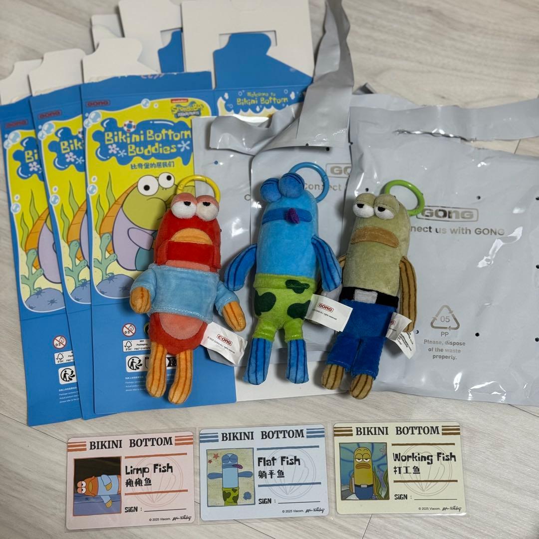 ポップマート スポンジボブ ビキニボトムバディーズ 3点セット - メルカリ