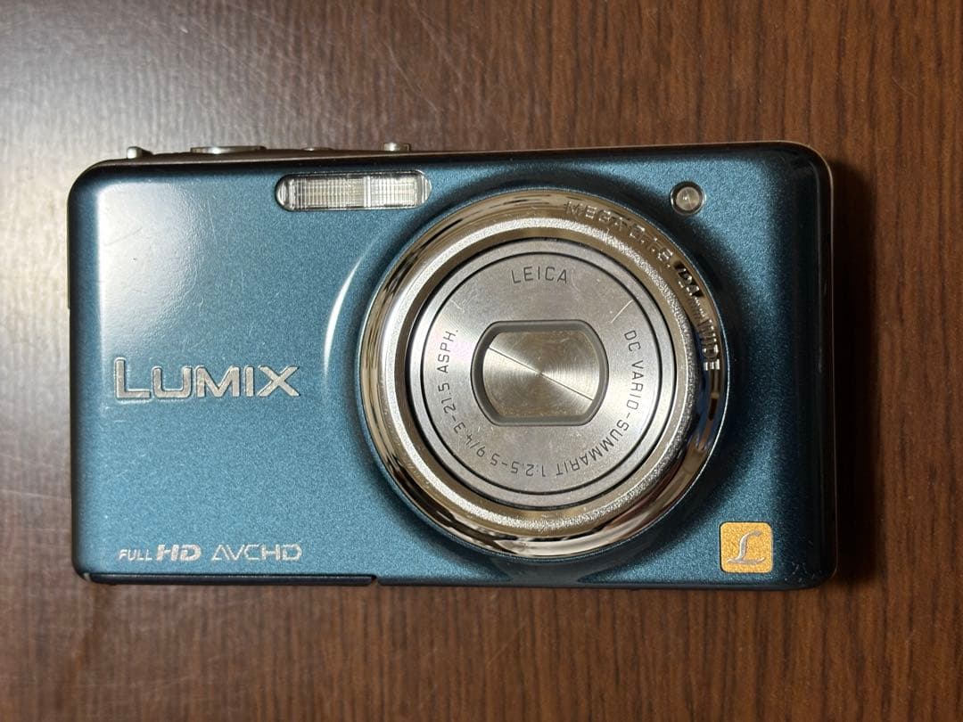 Panasonic LUMIX DMC-FX77 ブルー 動作確認済み 傷あり