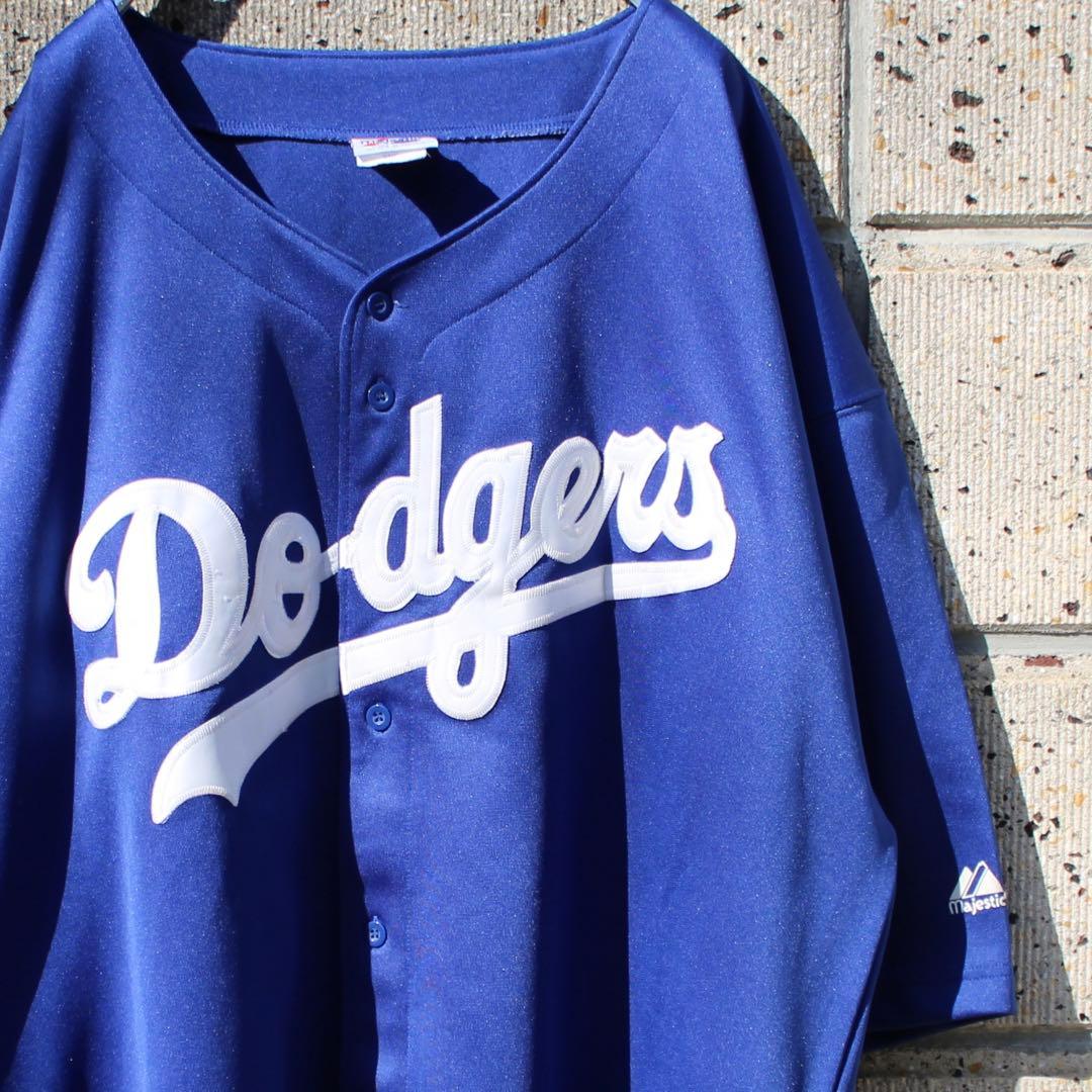 Majestic 00s ロサンゼルス ドジャース XXL 古着ゲームシャツ i-mrd30y22n09y7ac8.jpg