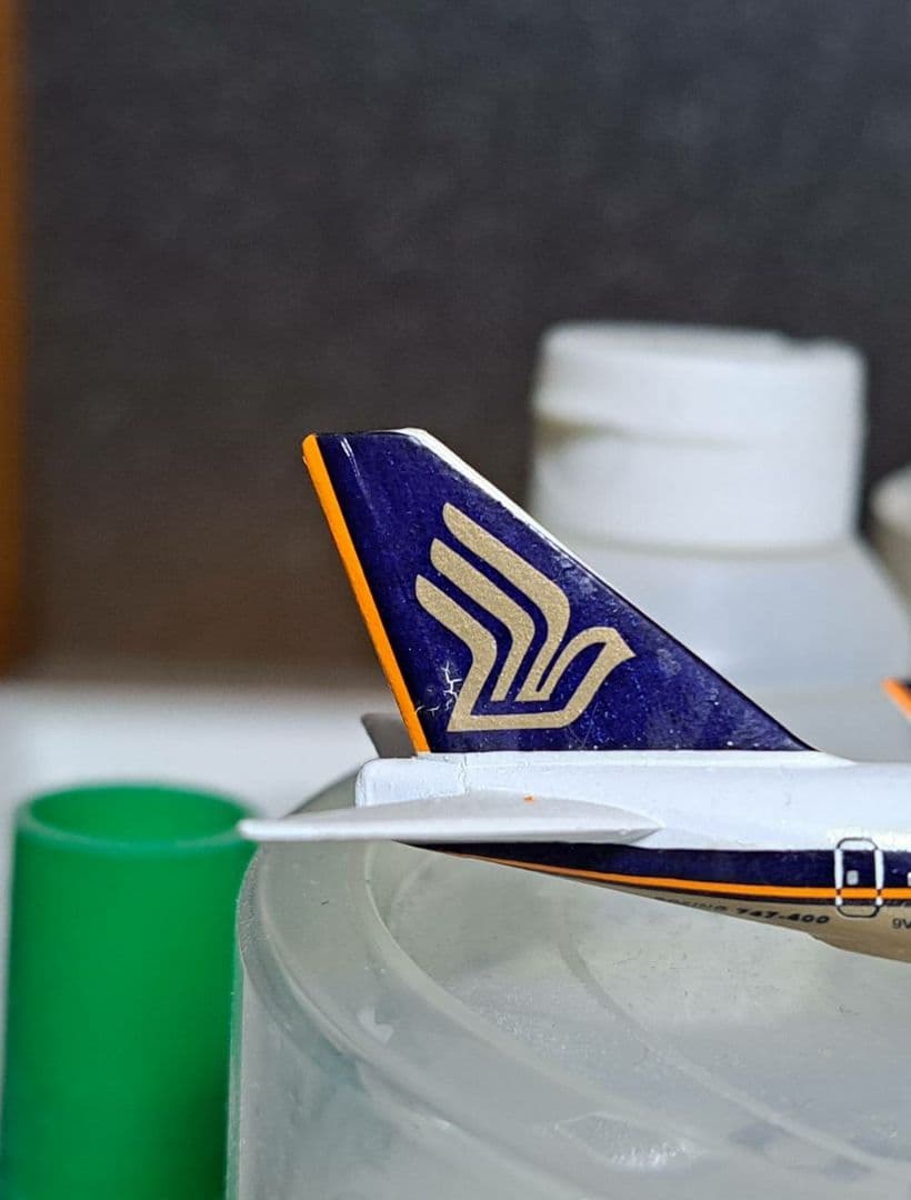 schabak 1/600 シンガポール航空 B747-400 - メルカリ