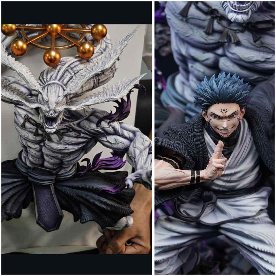 呪術廻戦 両面・宿儺 フィギュア ガレージキット DX版 - メルカリ