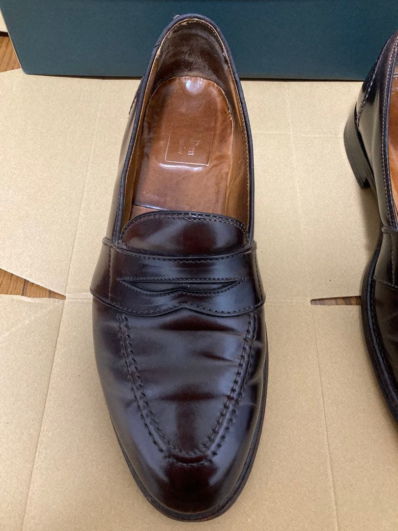 Alden ローファー　バーガンディ　コードバン　28.5cm