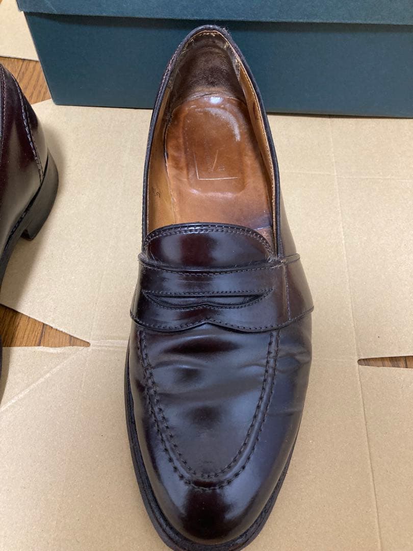 Alden ローファー　バーガンディ　コードバン　28.5cm