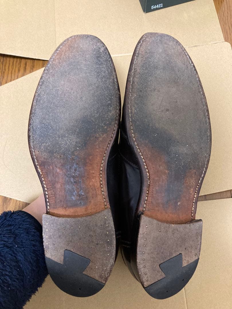 Alden ローファー　バーガンディ　コードバン　28.5cm