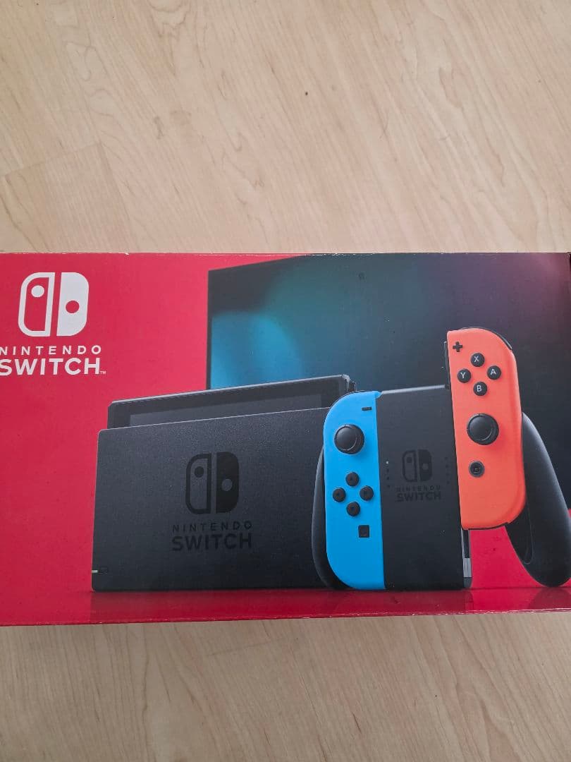 Nintendo Switch 本体 青/オレンジ Joy-Con f46d054303e32d90ceb2f010ef33c0