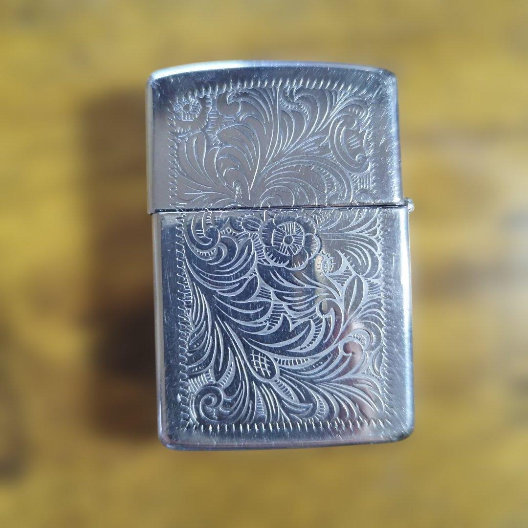 ZIPPO 1995年製 彫金 ジッポライター 唐草模様 ベネチアン - メルカリ