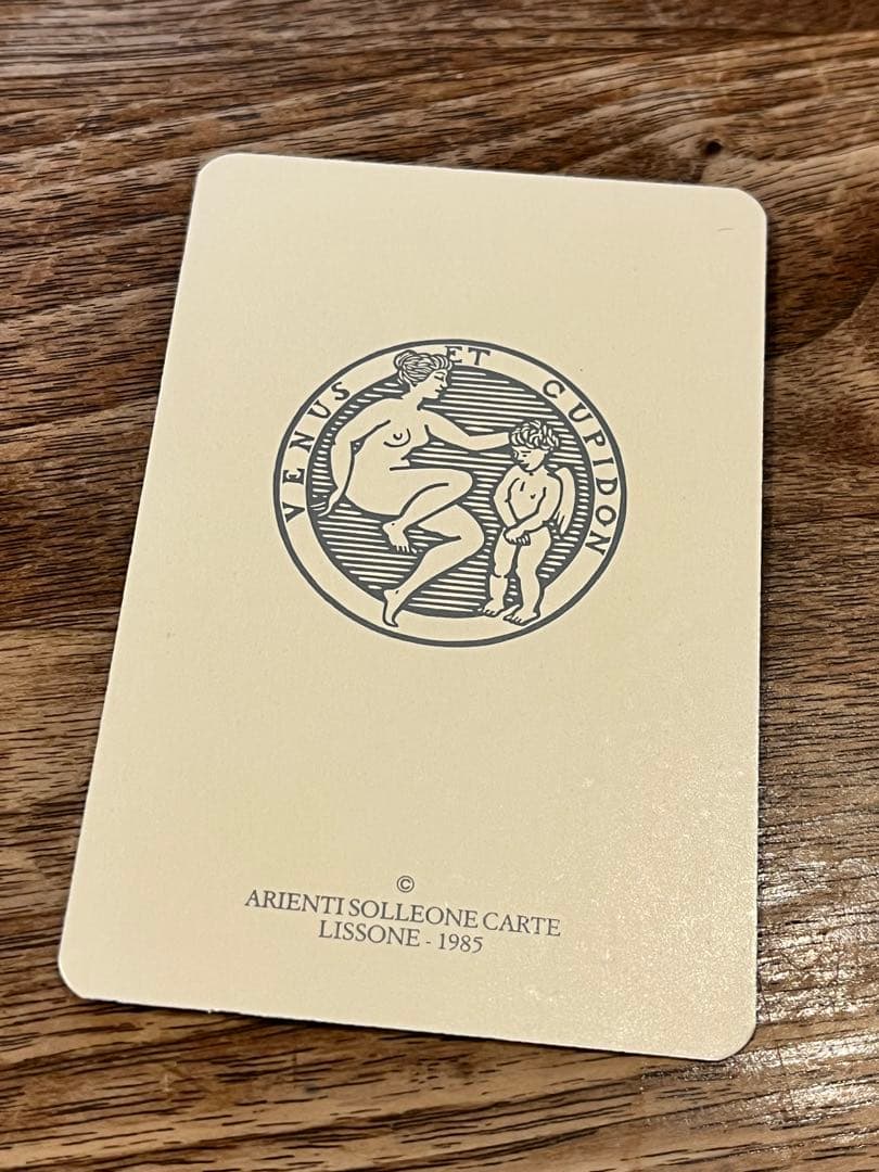 希少 イタリア製トランプ 1985年ヴィンテージ調ヴィーナスと
