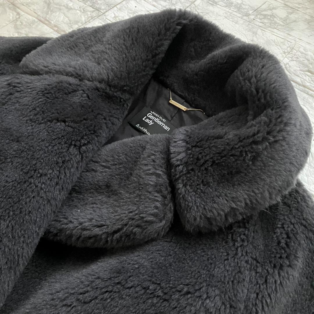 極美品◎23AW カオス ウールボアダブルコート スミクロ フリー - メルカリ